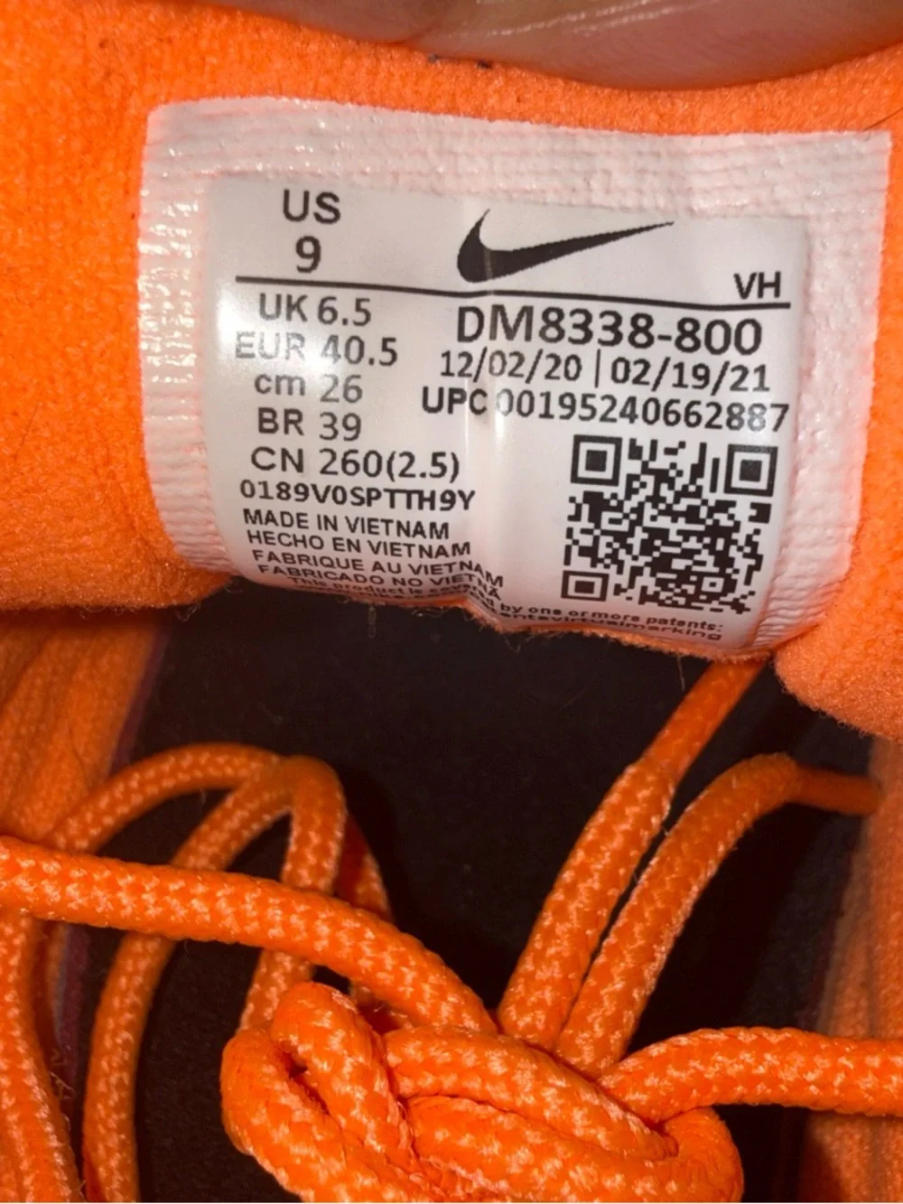 Size 9 - Nike Air Max 97 Atomic Orange Wmns, DM8338-800, Clean, No Box, Good - Picture 8 of 10